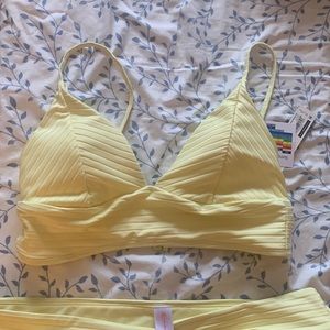 No Boundaries BNWT yellow swimsuit